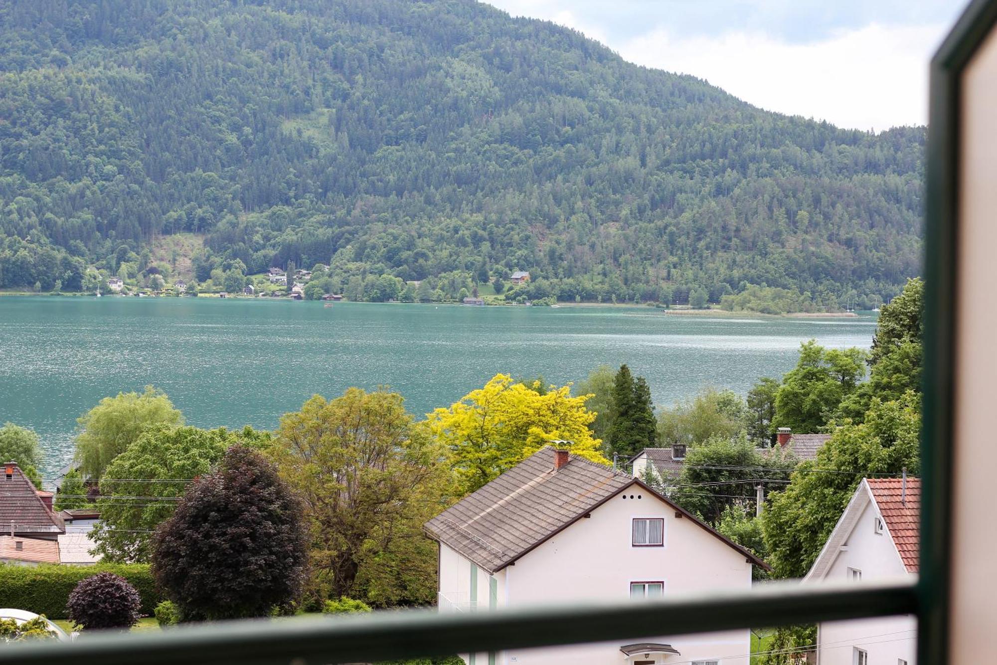 Self-Check In Apartmenthotel Seeglueck Pörtschach am Wörthersee Buitenkant foto